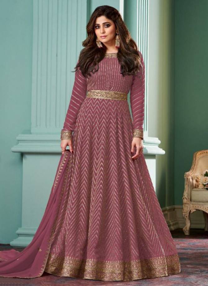 ALIZZA SIGNATURE Heavy Wedding Wear Designer Georgette Long Salwar Suit Collection
